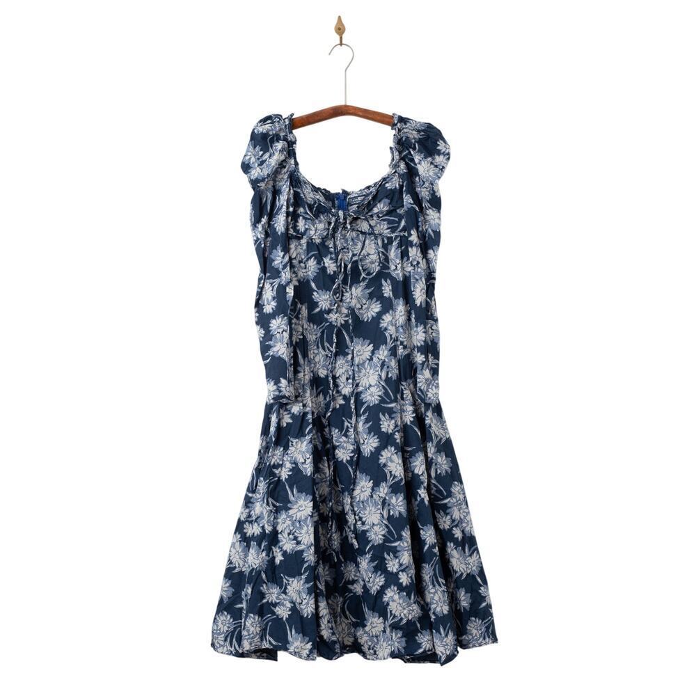 Polo Ralph Lauren Floral Cotton Halter-Tie Dress - Size 4 - Picture 3 of 8